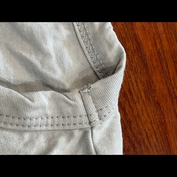 BUCK MASON HARBOR GREY CURVED HEM SZ XL - Picture 4 of 10